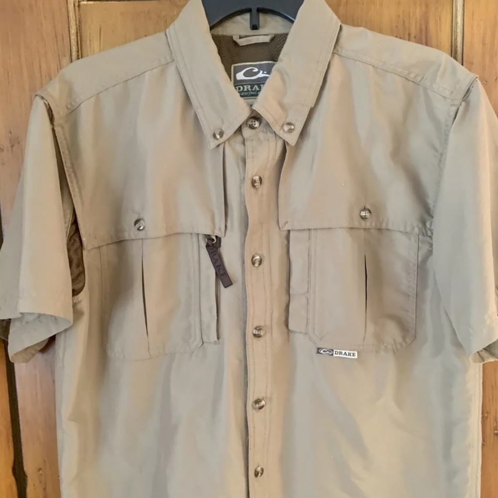 Boys Drake waterfowl button down